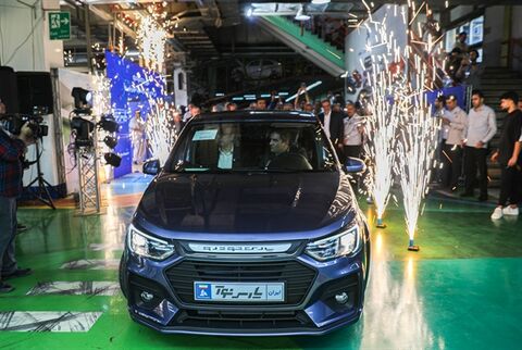 آیین افتتاح و آغاز به کار خط تولید خودرو پارس نوآ