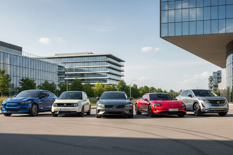 Mustang Mach-E, Honda e, Polestar 2, Porsche Taycan, Nissan Ariya