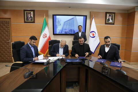 آئین امضای سه تفاهم‌نامه در بخش مسکن برای بازنشستگان صنعت نفت