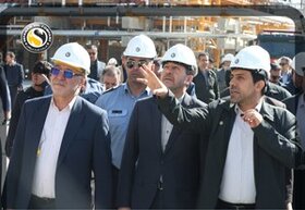 بازدید استاندار و مقامات ارشد استان اصفهان از فاز نخست پروژه FRW پالایشگاه نفت سپاهان