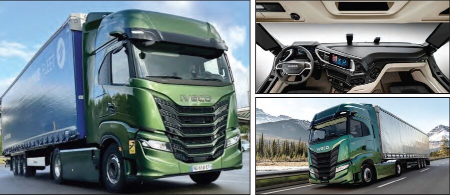کامیون گازسوز «Iveco S-Way» با مخزن پر، هزار کیلومتر می‌تازد