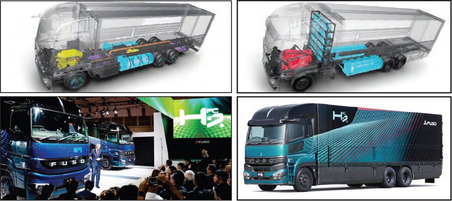 «فوسو» با کامیون‌های هیدروژنی وارد میدان می‌شود