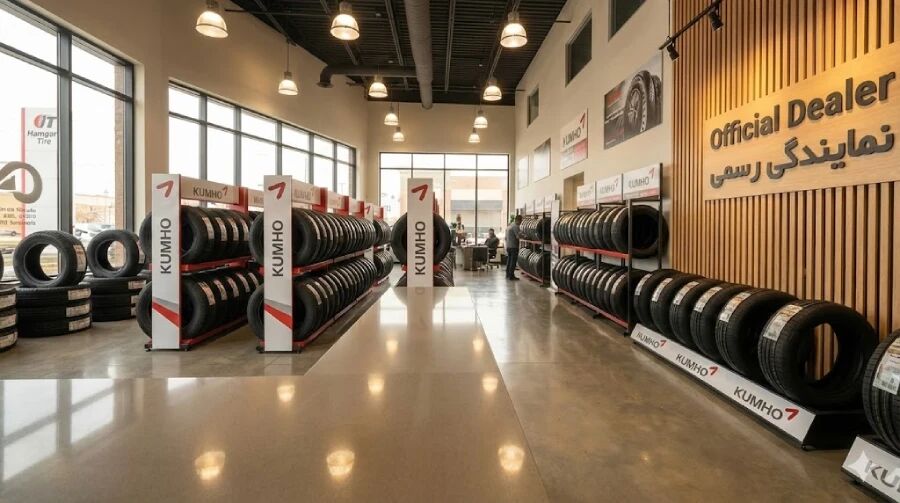 خرید آنلاین از نمایندگی رسمی لاستیک کومهو همگام تایر