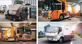 کامیونت برقی حمل زباله؛ بی‌صدا و پاک