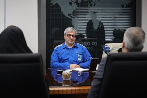 دیدار مدیران عامل ایران‌ خودرو و ایرنا