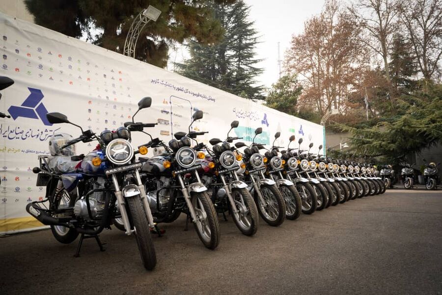 ۱۱ میلیون موتورسیکلت فرسوده در مسیر نوسازی
