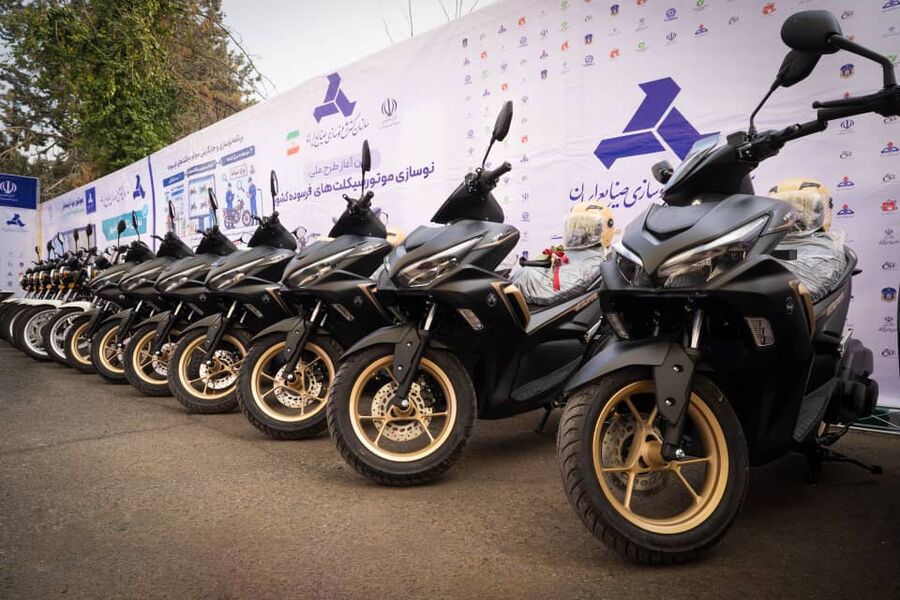 ۱۱ میلیون موتورسیکلت فرسوده در مسیر نوسازی