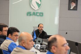 آخرین جلسه مدیران و معاونین شرکت ایساکو در سال ۱۴۰۴ برگزار شد