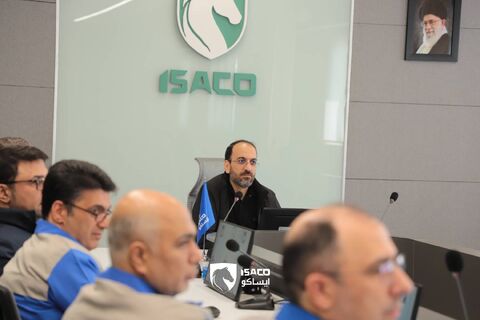 آخرین جلسه مدیران و معاونین شرکت ایساکو