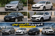 تا 1.5 میلیاردتومان چه مدل خودرویی را خریداری کنیم؟ منبع سایت دنیای خودرو
