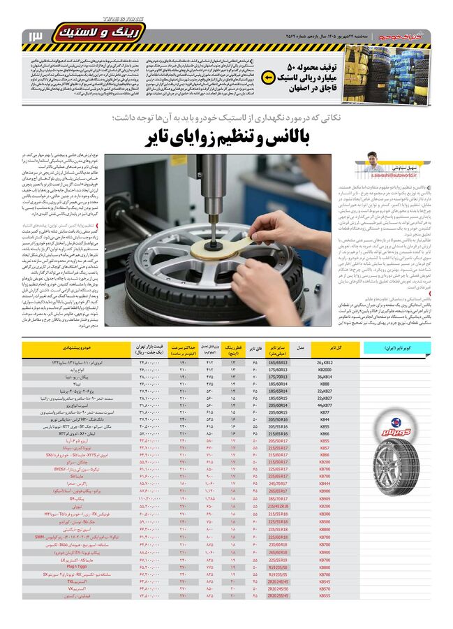 صفحات-روزنامه-دنیای-خودرو-30-.pdf - صفحه 13