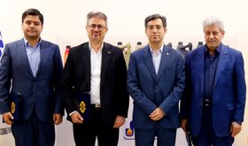 تکریم «جواد نجم‌الدین» و معارفه «اکبر میرزاپور» به‌عنوان سرپرست «ایرانول»