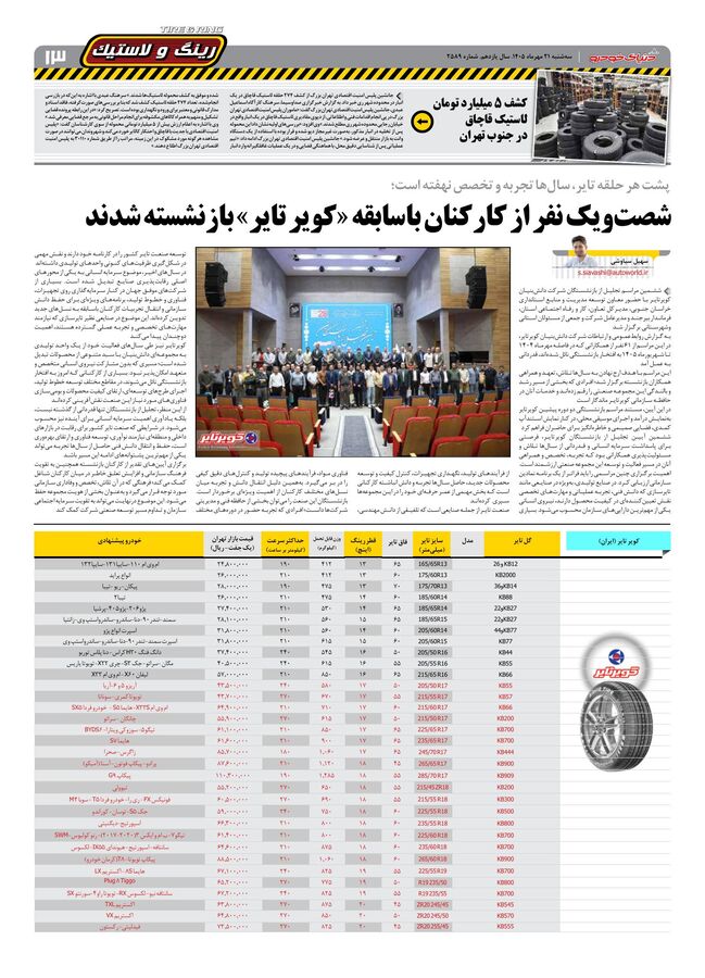 صفحات-روزنامه-دنیای-خودرو-45-.pdf - صفحه 13
